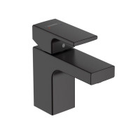 Смеситель для раковины hansgrohe Vernis Shape 70 без сливного гарнитура черный матовый 71567670