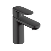 Смеситель для раковины hansgrohe Vernis Blend 100 без сливного гарнитура черный матовый 71580670
