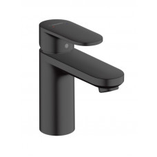 Смеситель для раковины hansgrohe Vernis Blend 100 без сливного гарнитура черный матовый 71580670