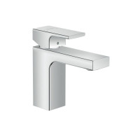 Смеситель для раковины hansgrohe Vernis Shape 100 со сливным гарнитуром 71568000