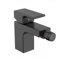 Смеситель для биде Hansgrohe Vernis Shape со сливным гарнитуром черный матовый 71211670