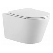 Унитаз подвесной Splendy Bliss Tornado 360x525x320 мм Crystal glaze белый BL10152VTNWG