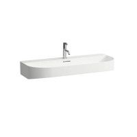 Раковина подвесная Laufen Sonar 100 х 42 х 14.5 см 1 отверстие белый 8.1034.7.000.104.1