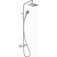 Душевая система для душа Hansgrohe Vernis Shape с термостатом 230х170/100 мм 26286000