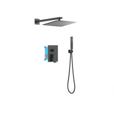 Душевой комплект Aquanet ЛИБРА Set 3 в 1 матовый черный AQ1672MB Душевой комплект Aquanet ЛИБРА Set 3 в 1 матовый черный AQ1672MB