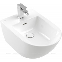 Биде подвесное Villeroy & Boch Subway 3.0 375x560 мм CeramicPlus 447000R1