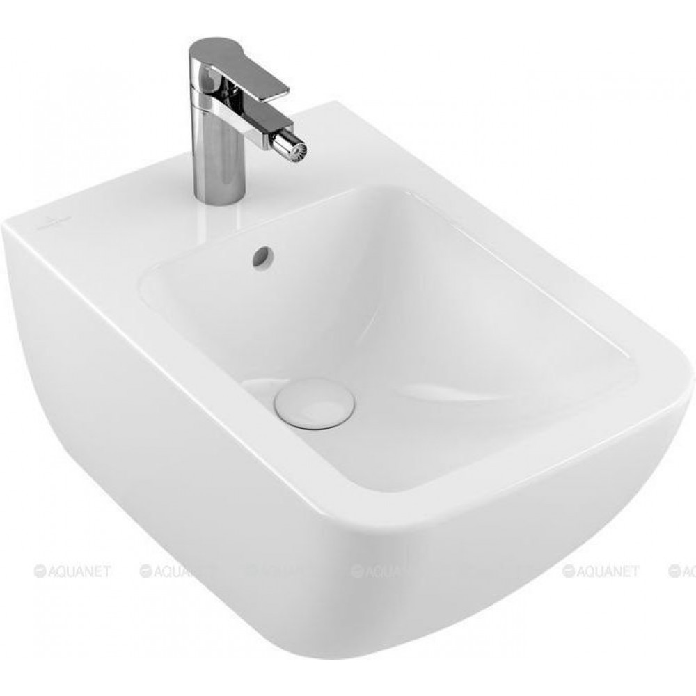 Биде подвесное Villeroy & Boch Venticello 375x560 мм CeramicPlus 441100R1