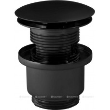 Донный клапан Paffoni Clic-Clac 1 1/4 с переливом черный матовый ZSCA050NO Донный клапан Paffoni Clic-Clac 1 1/4 с переливом черный матовый ZSCA050NO