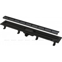 Водоотводящий желоб AlcaPlast APZ10BLACK-850M черный матовый 850 мм APZ10BLACK-850M