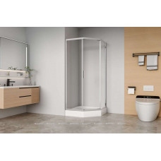 Душевое ограждение Aquanet Bright 900х900 мм пентагональное хром AE90-P-90x90-CT Душевое ограждение Aquanet Bright 900х900 мм пентагональное хром AE90-P-90x90-CT