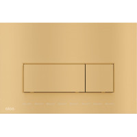 Кнопка смыва AlcaPlast золотой матовый M57-G-M