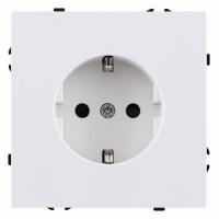 Розетка с заземлением, без рамки Kollinger Eclipse EC-014WH