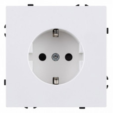 Розетка с заземлением, без рамки Kollinger Eclipse EC-014WH