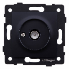 ТВ-розетка без рамки Kollinger  REA-007BK