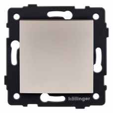 Выключатель одноклавишный без рамки Kollinger  REA-R-001GD
