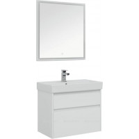 Набор мебели для ванной Aquanet Nova Lite 75 2 ящика белый глянец 00242903