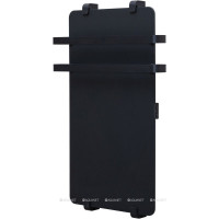 Полотенцесушитель Allen Brau INFINITY 1200х440 мм черный матовый с рейлингом 2.0 и креплением черный браш 00325638