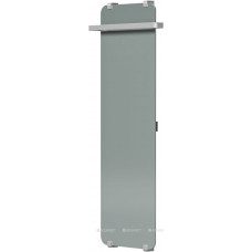 Полотенцесушитель Allen Brau INFINITY 1400х440 мм зеркало с рейлингом 2.0 и креплением серебро браш 00325646