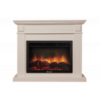 Портал для электрокамина Firelight Bianco 25 шпон беленый дуб 1121768