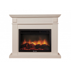 Портал для электрокамина Firelight Bianco 25 шпон беленый дуб 1121768 Портал для электрокамина Firelight Bianco 25 шпон беленый дуб 1121768