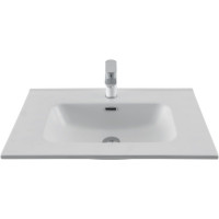 Раковина-столешница Aquanet Flat 70 белый матовый 00330430