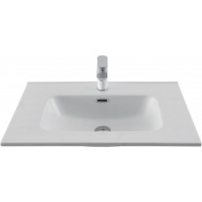 Раковина-столешница Aquanet Flat 70 белый матовый 00330430