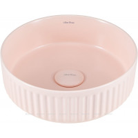Раковина накладная Allen Brau Fantasy Line Ø360 мм розовый 4.11032.SM
