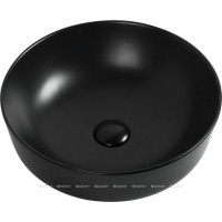 Раковина накладная Aquanet Moon-1-MB 415х415х135 мм черный матовый MOON-1-MB