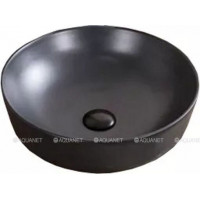 Раковина накладная BelBagno BB1315-H301 410x410x130 мм черная матовая BB1315-H301