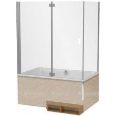 Экран для ванны Jacob Delafon Capsule стеклянный 140x90 см E6D129-GA