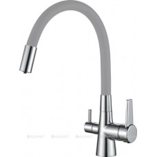 Смеситель для кухни Haiba HB76858-3 сталь Смеситель для кухни Haiba HB76858-3 сталь