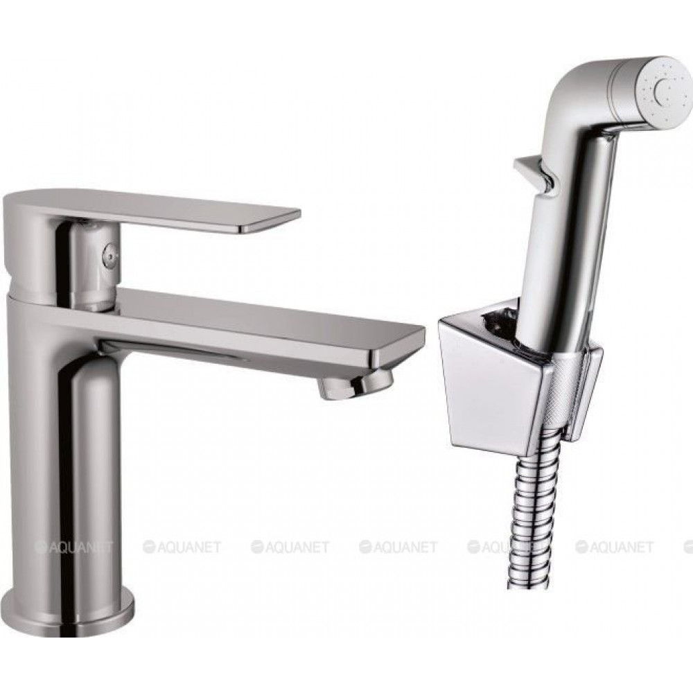Смеситель для раковины с гигиеническим душем Haiba HB12505
