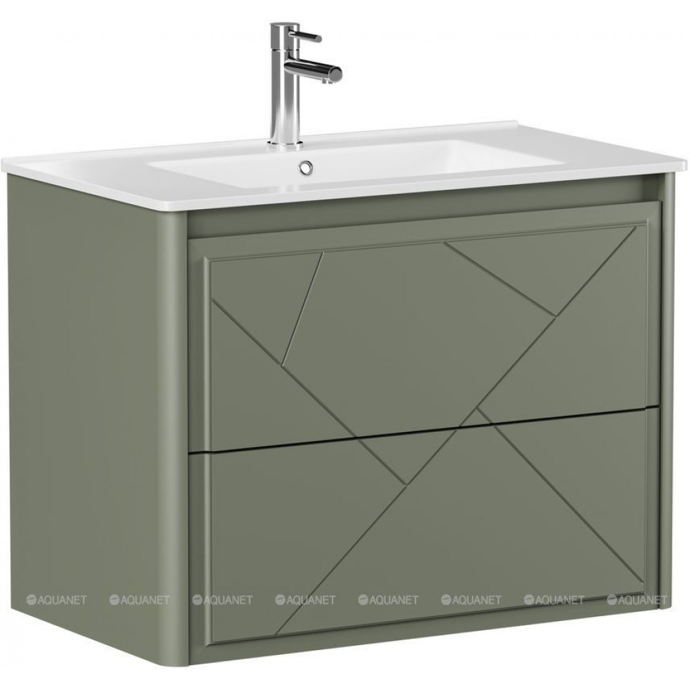 Тумба Allen Brau PARIS 80 см олива матовый 1.360001.CGM