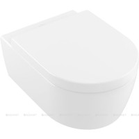Унитаз подвесной Villeroy & Boch Avento 370x530 мм с сиденьем 5656HR01