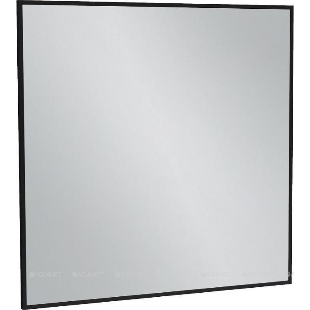 Зеркало Jacob Delafon Silhouette 80х80 см в раме черный сатин EB1425-S14
