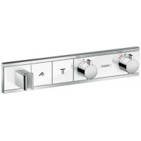 Термостат hansgrohe RainSelect на 2 потребителя внешняя часть 15355400