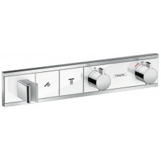 Термостат hansgrohe RainSelect на 2 потребителя внешняя часть 15355400