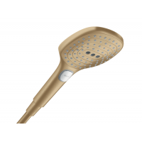 Ручной душ Hansgrohe Raindance Select E 120 3jet шлифованная бронза 26520140