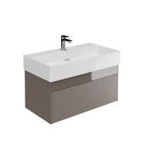 Тумба подвесная Kerama Marazzi Logica 86.8x46x40.3 см 2 ящика песчаный LOG.90.2\SAN
