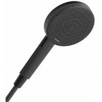 Ручной душ hansgrohe Raindance Alive Select S 125 мм 3 режима черный матовый 24500670
