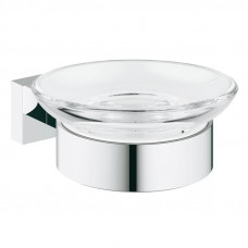 Мыльница с держателем GROHE Essentials Cube 40754001