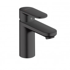 Смеситель для раковины Hansgrohe Vernis Blend 100 с донным клапаном черный матовый 71551670 Смеситель для раковины Hansgrohe Vernis Blend 100 с донным клапаном черный матовый 71551670