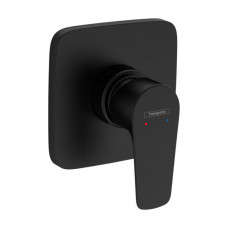 Смеситель для душа Hansgrohe Talis E однорычажный скрытый монтаж матовый черный 71764670