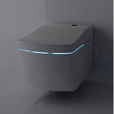 Унитаз подвесной TOTO Neorest AC безободковый с сиденьем Washlet 42.3x66.6x41 см TCF996RWG#NW1 / CW996PVD#NW1