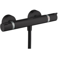 Термостат для душа Hansgrohe Ecostat Comfort внешнего монтажа матовый черный 13116670