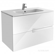 Тумба под умывальник Roca Victoria Nord Ice Edition подвесная 786х550х450 мм белая ZRU9302731