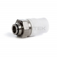 Муфта комбинированная Fusitek PP-R 20х3/4 евроконус FT05301
