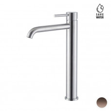 Смеситель для раковины Newform X-STEEL 316 высокий излив 190 мм PVD Brushed pale gold 69615X.59.098 Смеситель для раковины Newform X-STEEL 316 высокий излив 190 мм PVD Brushed pale gold 69615X.59.098