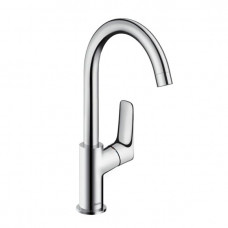 Смеситель для раковины Hansgrohe Logis 210 с поворотным изливом без сливного гарнитура 71131000 Смеситель для раковины Hansgrohe Logis 210 с поворотным изливом без сливного гарнитура 71131000