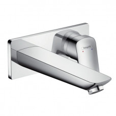 Смеситель для раковины Hansgrohe Logis настенный внешняя часть излив 195 мм 71220000 Смеситель для раковины Hansgrohe Logis настенный внешняя часть излив 195 мм 71220000